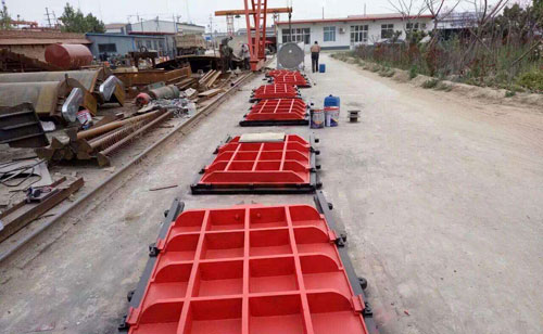 铸铁镶铜圆闸门工作原理、铸铁镶铜方闸门特点